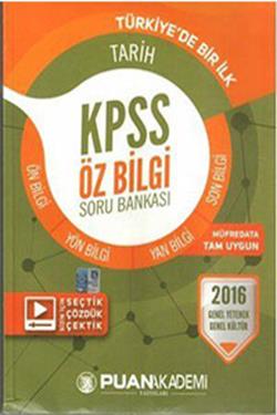 2017 KPSS Öz Bilgi Tarih Soru Bankası