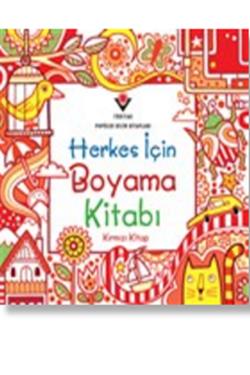 Herkes İçin Boyama Kitabı - Kırmızı Kitap