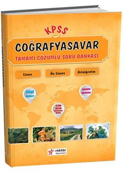 2016 KPSS Lisans Ortaöğretim Önlisans Coğrafyasavar Tamamı Çözümlü Soru Bankası RY Rektör Yayınları