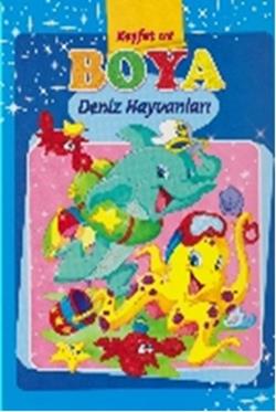 Keşfet ve Boya - Deniz Hayvanları