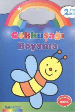 Gökkuşağı Boyama : Mavi Kitap