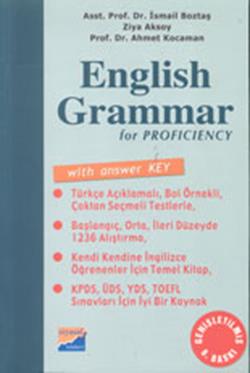 English Grammar for Proficiency With Answer Key / Answer Key (Cevap Anahtarı)