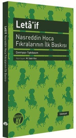 Leta'if - Nasreddin Hoca Fıkralarının İlk Baskısı