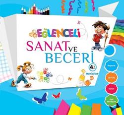 Eğlenceli Sanat ve Beceri Mavi Kitap (4 Yaş)