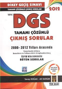 DGS Tamamı Çözümlü Çıkmış Sorular