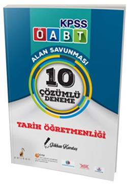 KPSS 2017 ÖABT Tarih Öğretmenliği Çözümlü 10 Deneme Pelikan Yayınevi