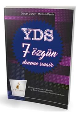 YDS 7 Özgün Tamamı Açıklamalı ve Çözümlü Deneme Sınavı Pelikan Yayınları