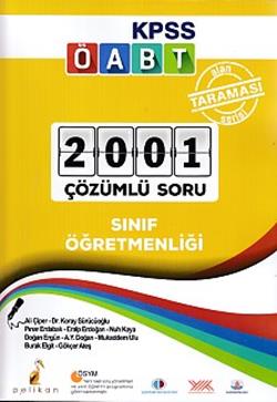 KPSS ÖABT Sınıf Öğretmenliği Alan Taraması Serisi 2001 Çözümlü Soru 2018