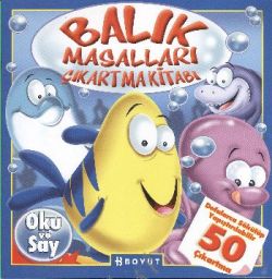 Balık Masalları Çıkartma Kitabı