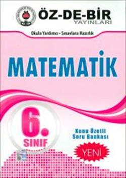 6. Sınıf Matematik Konu Özetli Soru Bankası Özdebir Yayınları