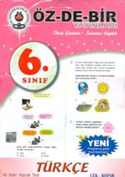 6. Sınıf Türkçe Yaprak Test Özdebir Yayınları