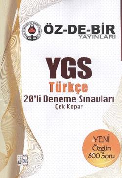 Özdebir YGS Türkçe 20 li Deneme Sınavları