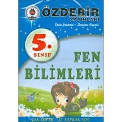 5. Sınıf Fen Bilimleri Yaprak Test Özdebir Yayınları