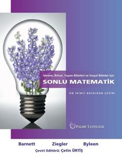 İşletme, İktisat, Yaşam Bilimleri ve Sosyal Bilimler İçin Sonlu Matematik