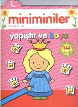 Miniminiler : Pembe Kitap Yapıştır ve Boya