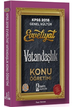 İsem 2018 KPSS Evveliyat Vatandaşlık Konu Öğretimi