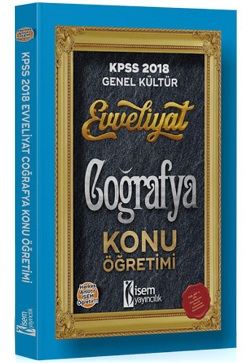 İsem 2018 KPSS Evveliyat Coğrafya Konu Öğretimi