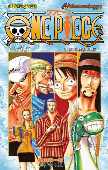 One Piece Serisi 34 - Su Şehri Water Seven