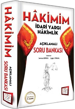 657 Yayınları 2018 Hakimim İdari Yargı Hakimlik Açıklamalı Soru Bankası 7.Baskı