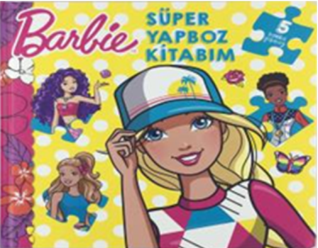 Barbie Süper Yapboz Kitabım