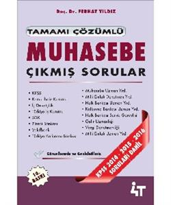 Tamamı Çözümlü Muhasebe Çıkmış Sorular