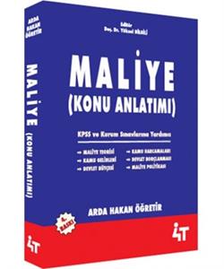 Maliye Konu Anlatımı KPSS ve Kurum Sınavlarına Yardımcı