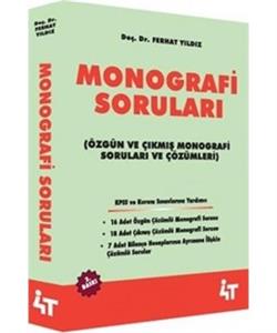 Monografi Soruları