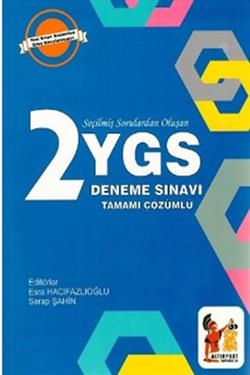 YGS Tamamı Çözümlü 2 Deneme Sınavı