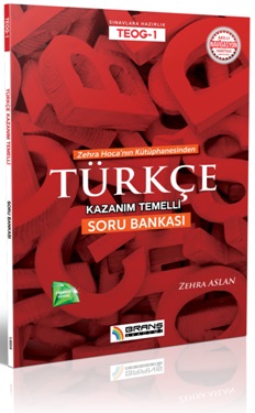 Branş Akademi 8. Sınıf TEOG 1 Türkçe Kazanım Temelli Soru Bankası