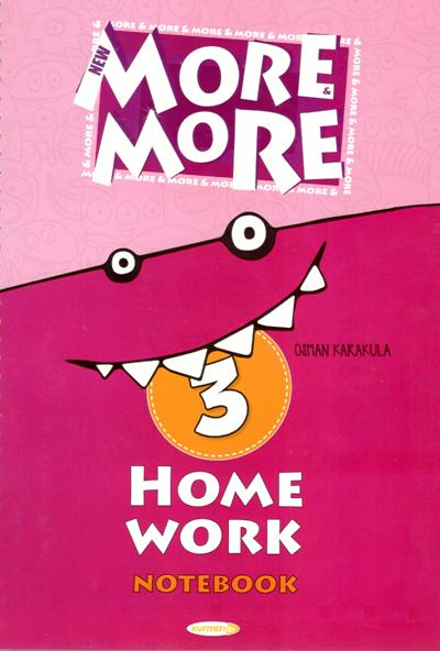 Kurmay 3. Sınıf More and More - Home Work (Notebook)