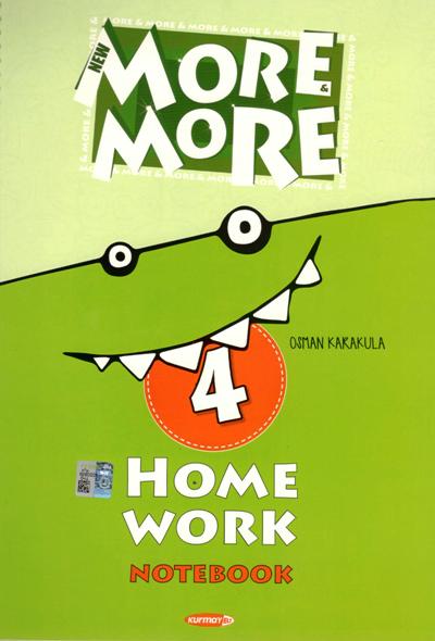 Kurmay 4. Sınıf More and More - Home Work (Notebook)