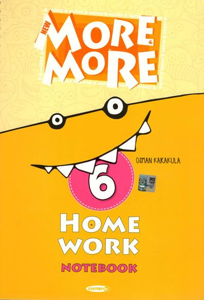 Kurmay 6. Sınıf More and More - Home Work (Notebook)