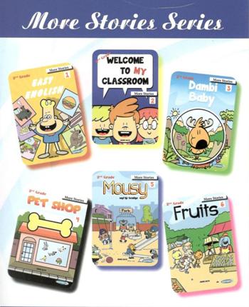 Kurmay More and More Stories - Grade 2 (6 Books)