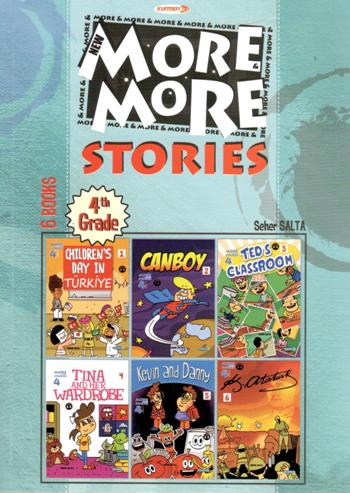 Kurmay More and More Stories - Grade 4 (6 Book)