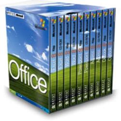 Office 2003 XP Set  (5 Cd-Rom + 5 Kitap)