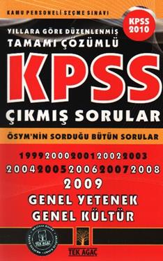 KPSS Yıllara Göre Düzenlenmiş Tamamı Çözümlü Çıkmış Sorular