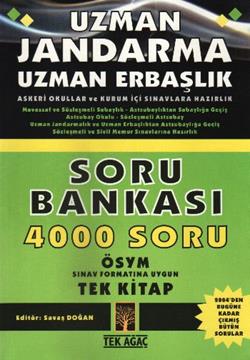 Uzman Jandarma Uzman Erbaşlık Askeri Okullar ve Kurum İçi Sınavlara Hazırlık Soru Bankası