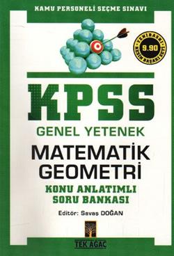 KPSS Genel Yetenek Matematik Geometri Konu Anlatımlı Soru Bankası