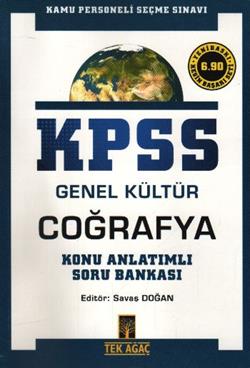 KPSS Genel Kültür Coğrafya Konu Anlatımlı Soru Bankası