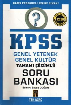 KPSS Genel Yetenek Genel Kültür Tamamı Çözümlü Soru Bankası