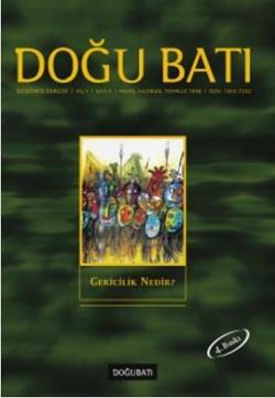 Doğu Batı Düşünce Dergisi Sayı: 3 Gericilik Nedir?