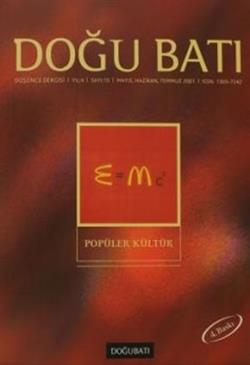 Doğu Batı Düşünce Dergisi Sayı: 15 Popüler Kültür