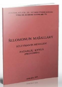 Selomonun Masallary / Süleyman’ın Meselleri