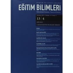 Kuram ve Uygulamada Eğitim Bilimleri Cilt: 13 Sayı: 4