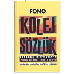 Fono Kolej Sözlük (İngilizce / İngilizce / Türkçe)