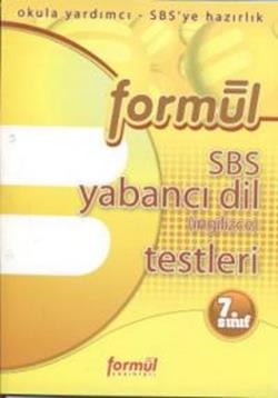 Formül SBS 7. Sınıf Yabancı Dil (İngilizce) Testleri