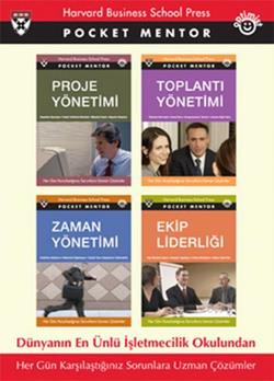 Hardvard Business Scholl Press (4 Kitap Takım) - Proje Yönetimi - Toplantı Yönetimi - Zaman Yönetimi - Ekip Liderliği