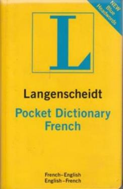 Langenscheidt Pocket Dictionary French