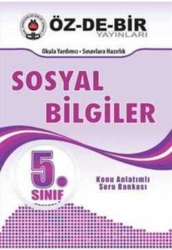 5. Sınıf Sosyal Bilgiler Konu Anlatımlı Soru Bankası Özdebir Yayınları