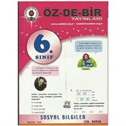 6. Sınıf Sosyal Bilgiler Yaprak Test Özdebir Yayınları